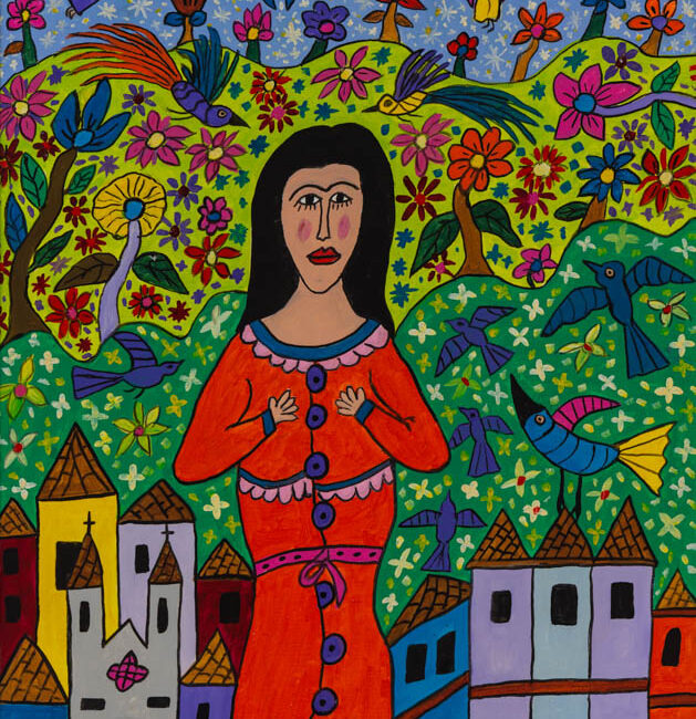 Antônio Eustáquio - Mulher e Flores