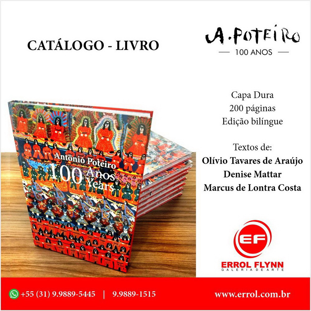 livro catálogo - Antônio Poteiro - 100 Anos - Errol flynn Galeria de Arte 003
